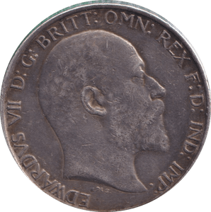 1907 FLORIN ( VF ) - FLORIN - Cambridgeshire Coins