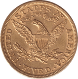 1907 GOLD FIVE DOLLARS USA - Gold World Coins - Cambridgeshire Coins