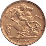 1907 GOLD HALF SOVEREIGN ( GVF ) - HALF SOVEREIGN - Cambridgeshire Coins