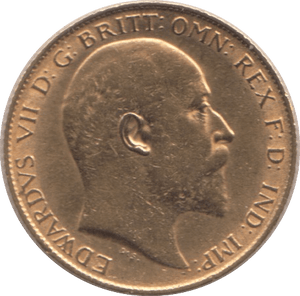 1907 GOLD HALF SOVEREIGN ( GVF ) - Half Sovereign - Cambridgeshire Coins