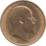 1907 GOLD HALF SOVEREIGN ( GVF ) - Half Sovereign - Cambridgeshire Coins