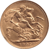 1907 GOLD SOVEREIGN ( AUNC ) - SOVEREIGN - Cambridgeshire Coins