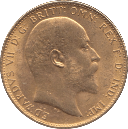 1907 GOLD SOVEREIGN ( AUNC ) - SOVEREIGN - Cambridgeshire Coins