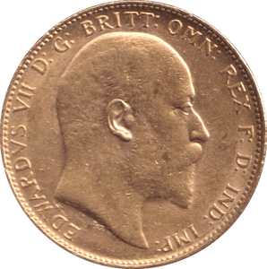 1907 GOLD SOVEREIGN ( AUNC ) - Sovereign - Cambridgeshire Coins