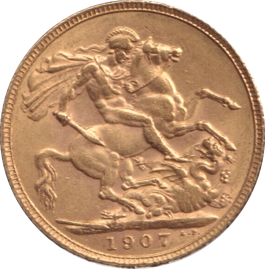 1907 GOLD SOVEREIGN ( EF ) - SOVEREIGN - Cambridgeshire Coins