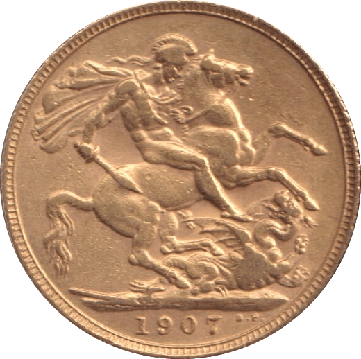 1907 GOLD SOVEREIGN ( EF ) - SOVEREIGN - Cambridgeshire Coins