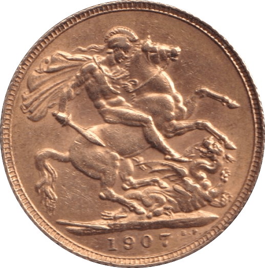 1907 GOLD SOVEREIGN ( EF ) - SOVEREIGN - Cambridgeshire Coins