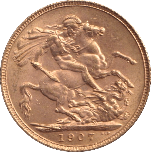 1907 GOLD SOVEREIGN ( EF ) - SOVEREIGN - Cambridgeshire Coins