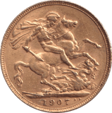 1907 GOLD SOVEREIGN ( EF ) - Sovereign - Cambridgeshire Coins
