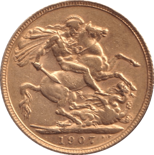 1907 GOLD SOVEREIGN ( EF ) - SOVEREIGN - Cambridgeshire Coins