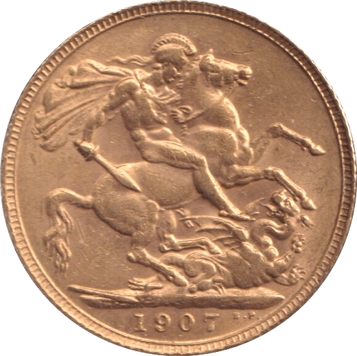 1907 GOLD SOVEREIGN ( GVF ) - SOVEREIGN - Cambridgeshire Coins