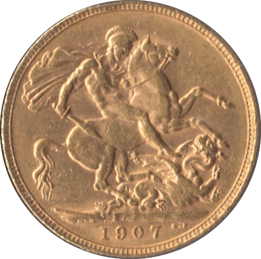 1907 GOLD SOVEREIGN ( GVF ) - SOVEREIGN - Cambridgeshire Coins