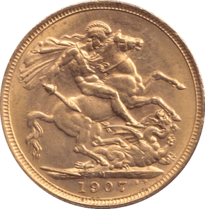 1907 GOLD SOVEREIGN ( UNC ) MELBOURNE MINT - SOVEREIGN - Cambridgeshire Coins