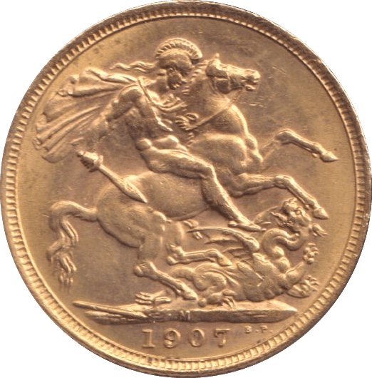 1907 GOLD SOVEREIGN ( UNC ) MELBOURNE MINT - SOVEREIGN - Cambridgeshire Coins