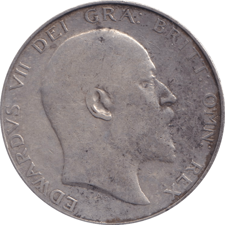 1907 HALFCROWN EDWARD VII ( FINE ) - HALFCROWN - Cambridgeshire Coins