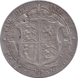 1907 HALFCROWN EDWARD VII ( FINE ) - HALFCROWN - Cambridgeshire Coins
