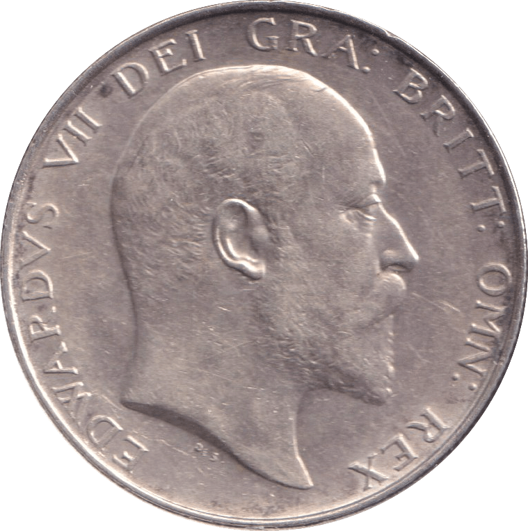 1907 HALFCROWN ( EF ) - HALFCROWN - Cambridgeshire Coins