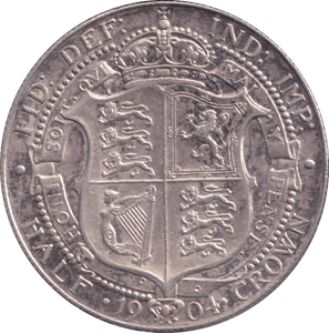 1907 HALFCROWN ( EF ) - HALFCROWN - Cambridgeshire Coins