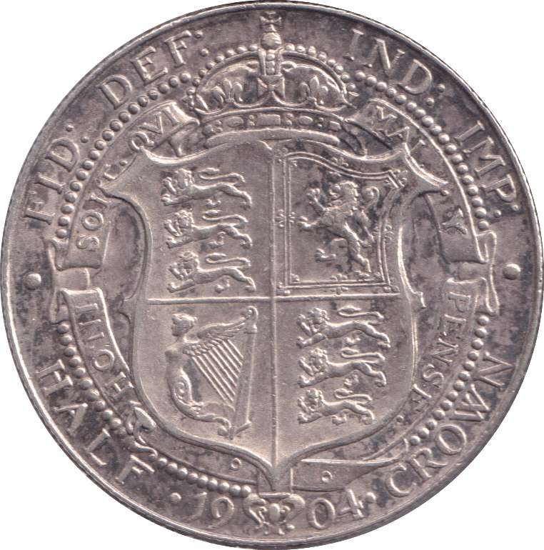 1907 HALFCROWN ( EF ) - HALFCROWN - Cambridgeshire Coins