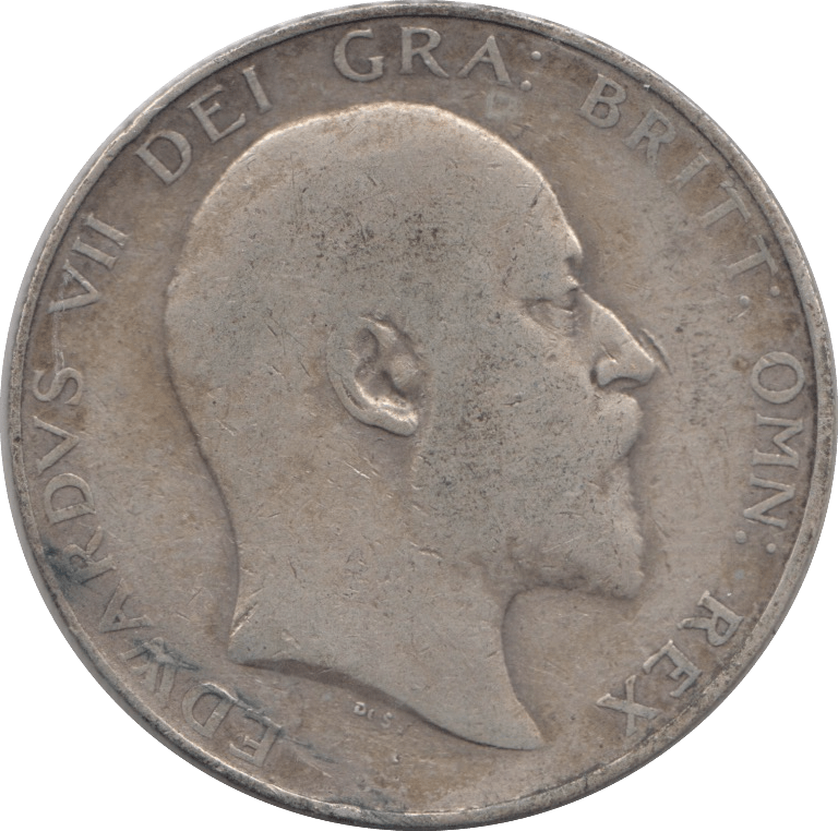1907 HALFCROWN ( F ) - HALFCROWN - Cambridgeshire Coins