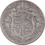1907 HALFCROWN ( FINE ) - FLORIN - Cambridgeshire Coins