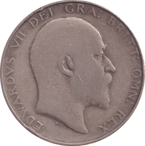 1907 HALFCROWN ( FINE ) - Halfcrown - Cambridgeshire Coins