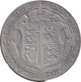 1907 HALFCROWN ( FINE ) - HALFCROWN - Cambridgeshire Coins