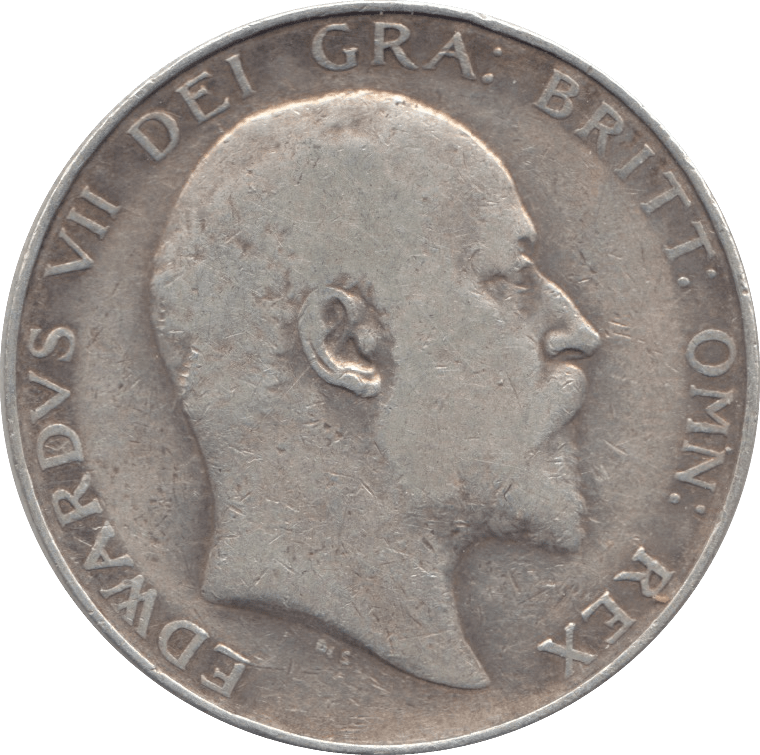 1907 HALFCROWN ( FINE ) - HALFCROWN - Cambridgeshire Coins