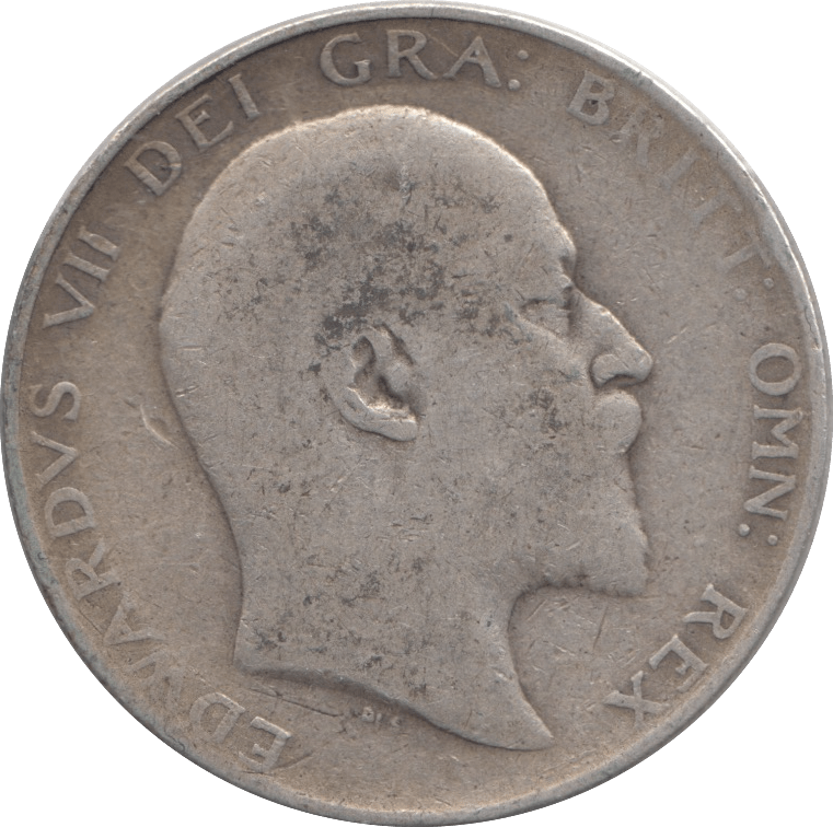 1907 HALFCROWN ( FINE ) - Halfcrown - Cambridgeshire Coins