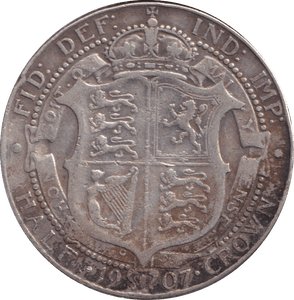 1907 HALFCROWN ( GF ) - HALFCROWN - Cambridgeshire Coins