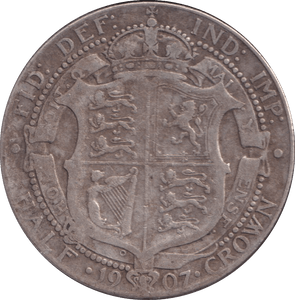 1907 HALFCROWN ( GF ) - HALFCROWN - Cambridgeshire Coins