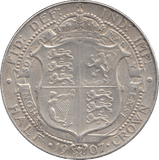 1907 HALFCROWN ( GVF ) - WORLD COINS - Cambridgeshire Coins