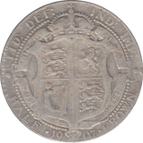 1907 HALFCROWN ( NF ) - HALFCROWN - Cambridgeshire Coins