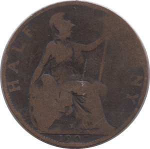 1907 HALFPENNY ( FAIR ) - Halfpenny - Cambridgeshire Coins