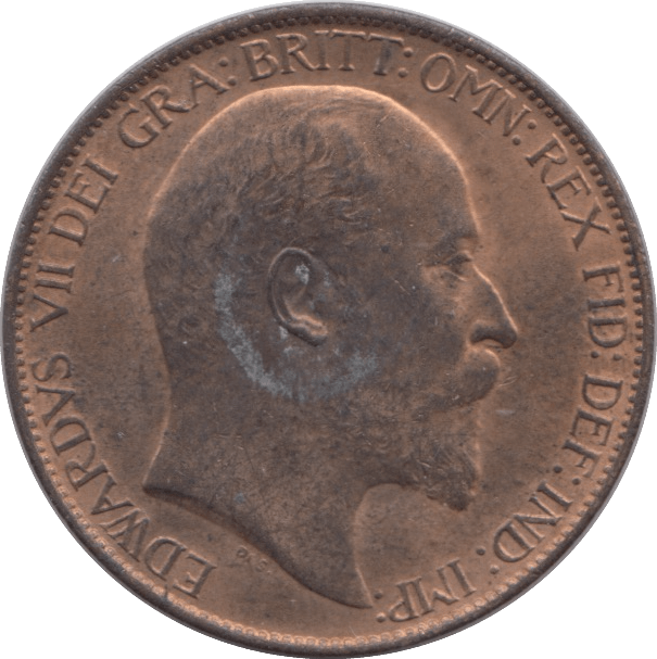 1907 HALFPENNY ( UNC ) - Halfpenny - Cambridgeshire Coins
