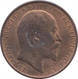 1907 HALFPENNY ( UNC ) - Halfpenny - Cambridgeshire Coins