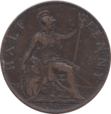 1907 HALFPENNY ( VF ) - HALFPENNY - Cambridgeshire Coins