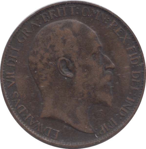 1907 HALFPENNY ( VF ) - HALFPENNY - Cambridgeshire Coins