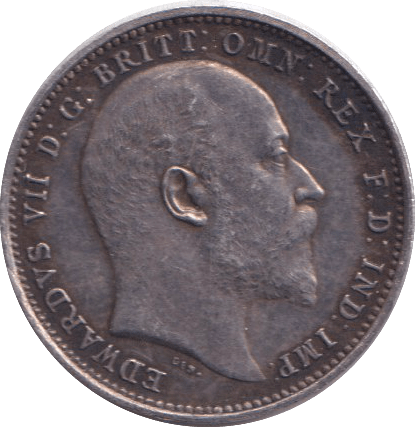1907 MAUNDY FOURPENCE ( EF ) - MAUNDY FOURPENCE - Cambridgeshire Coins