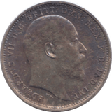 1907 MAUNDY FOURPENCE ( UNC ) - MAUNDY FOURPENCE - Cambridgeshire Coins