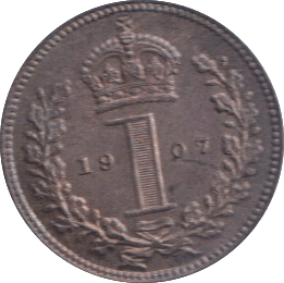 1907 MAUNDY ONE PENNY ( UNC ) - MAUNDY ONE PENNY - Cambridgeshire Coins