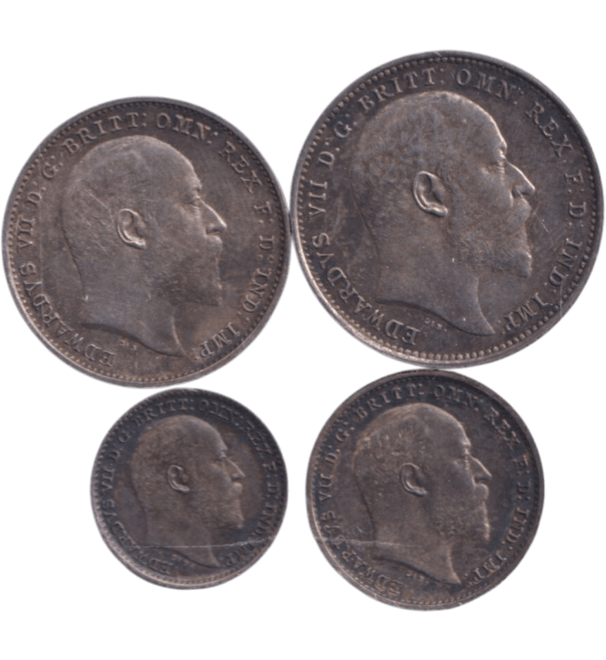 1907 MAUNDY SET ( UNC ) - Maundy Set - Cambridgeshire Coins