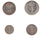 1907 MAUNDY SET VICTORIA - Maundy Set - Cambridgeshire Coins