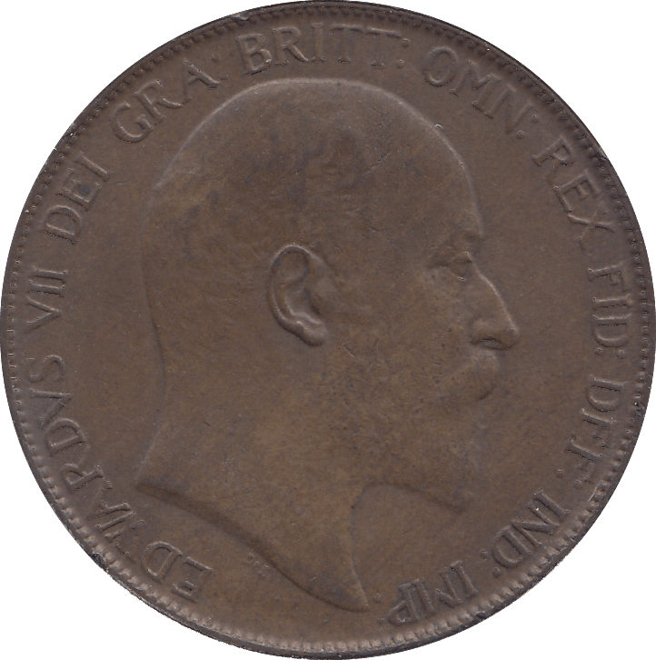 1907 PENNY ( AUNC ) - PENNY - Cambridgeshire Coins