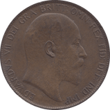 1907 PENNY ( AUNC ) - PENNY - Cambridgeshire Coins