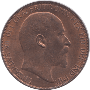 1907 PENNY ( UNC ) - PENNY - Cambridgeshire Coins