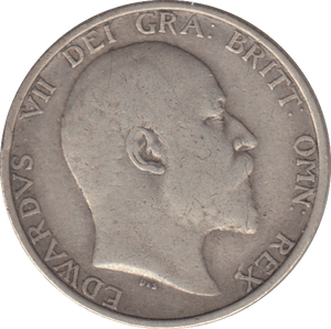 1907 SHILLING ( FINE ) - SHILLING - Cambridgeshire Coins