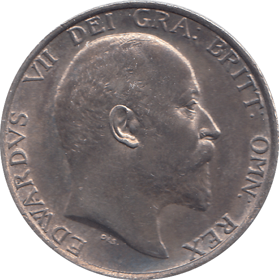 1907 SHILLING ( UNC ) - SHILLING - Cambridgeshire Coins