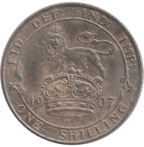 1907 SHILLING ( UNC ) - Shilling - Cambridgeshire Coins
