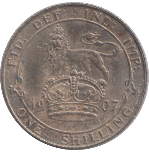 1907 SHILLING ( UNC ) - Shilling - Cambridgeshire Coins